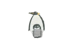 Patch Pingouin avec son Bébé Thermocollant