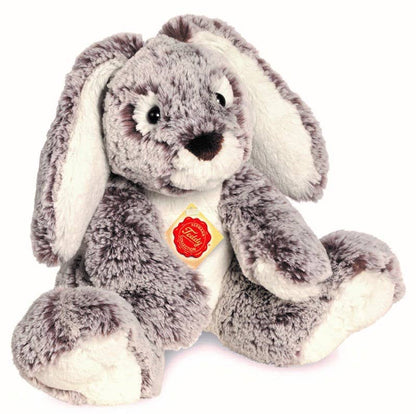 Conejo de peluche gris