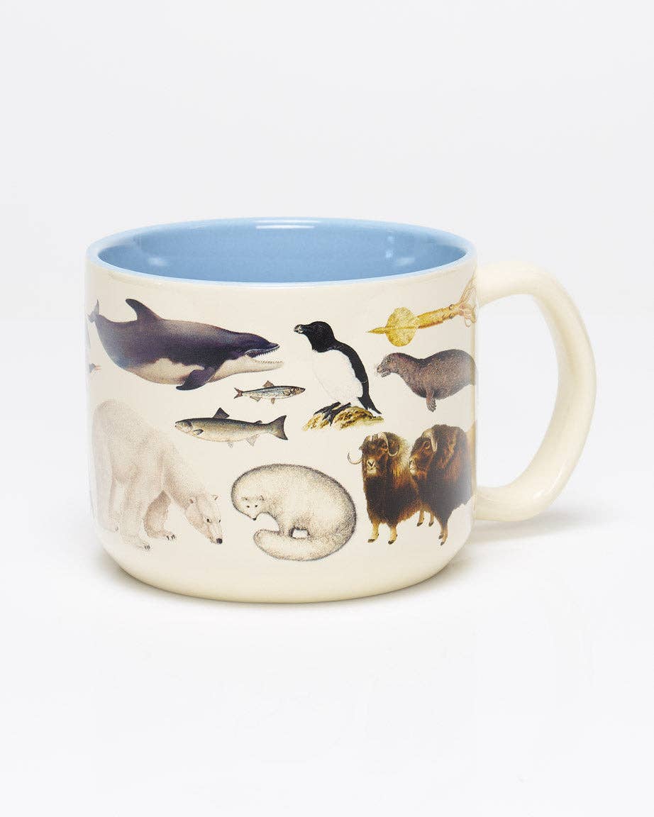 Mug de Zoologie Polaire 440 ml – produit scientifique Cognitive Surplus EU, vue 1