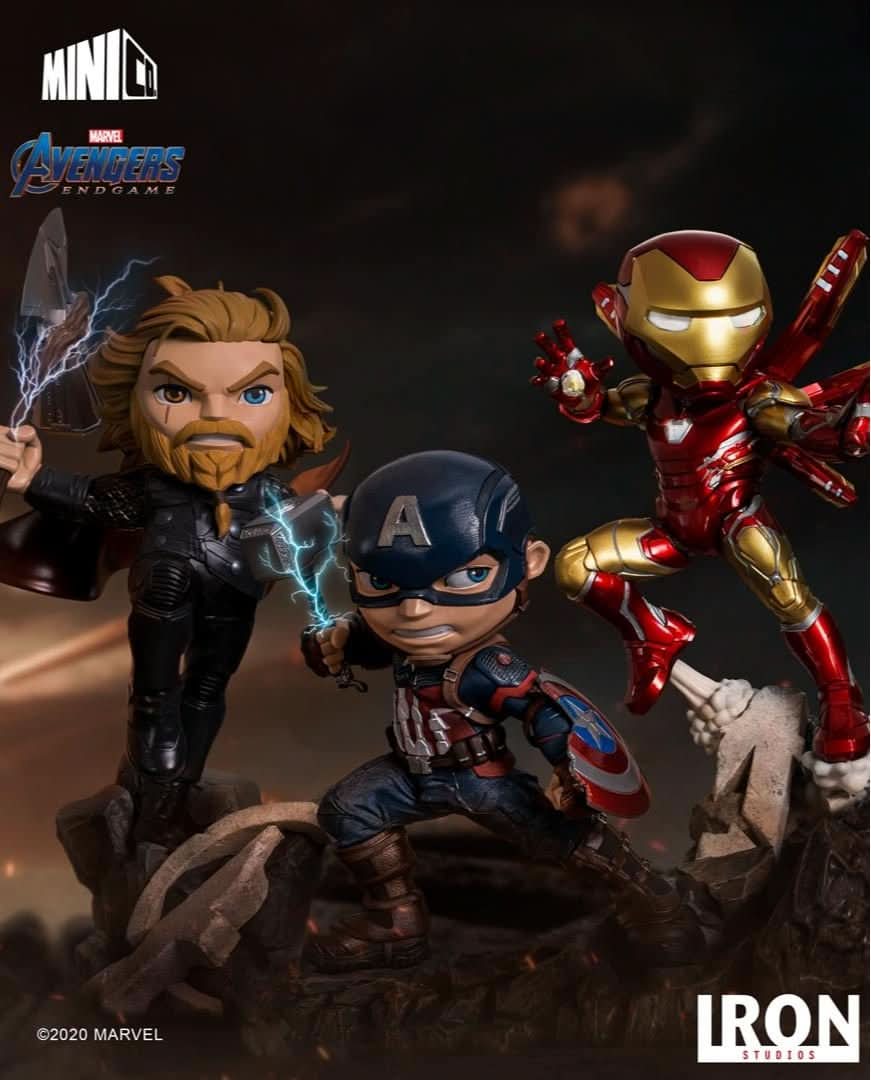 Figurine Captain America - Avengers: Endgame - Mini Co.