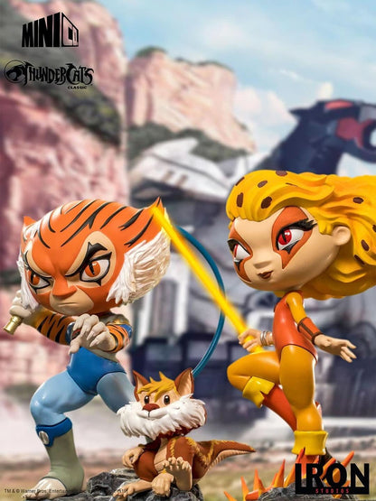 Cheetara and Snarf Statue - Thundercats - Minico - Iron Studios