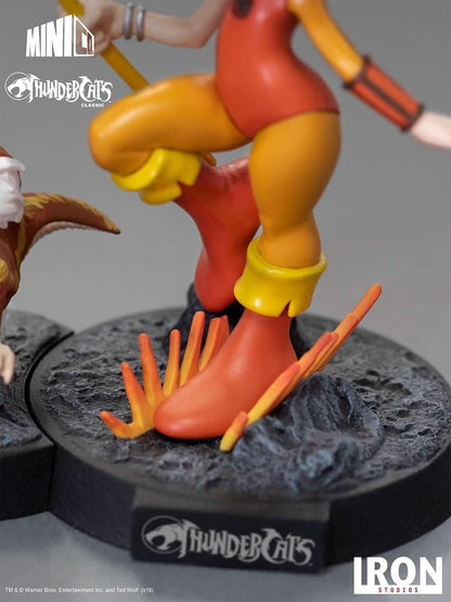 Cheetara and Snarf Statue - Thundercats - Minico - Iron Studios