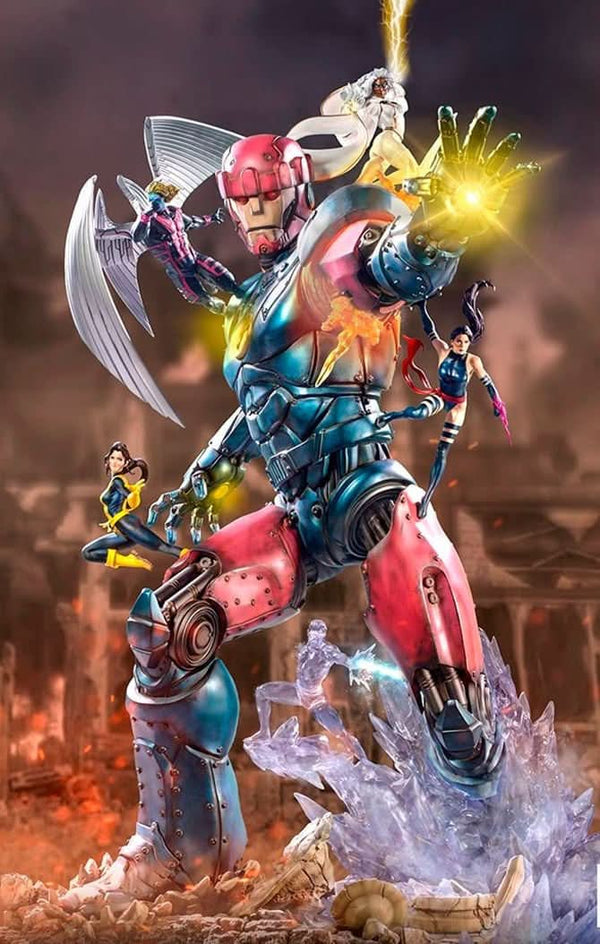 Statue X-Men vs Sentinel #3 Deluxe - X-Men - BDS Art Scale 1/10 - Marvel Comics