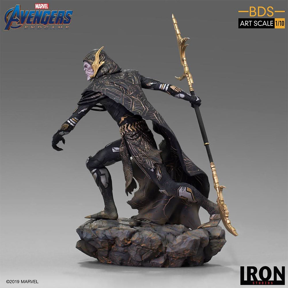 Black Order Corvus Glaive Statue - Avengers: Endgame - BDS Art Scale 1/10