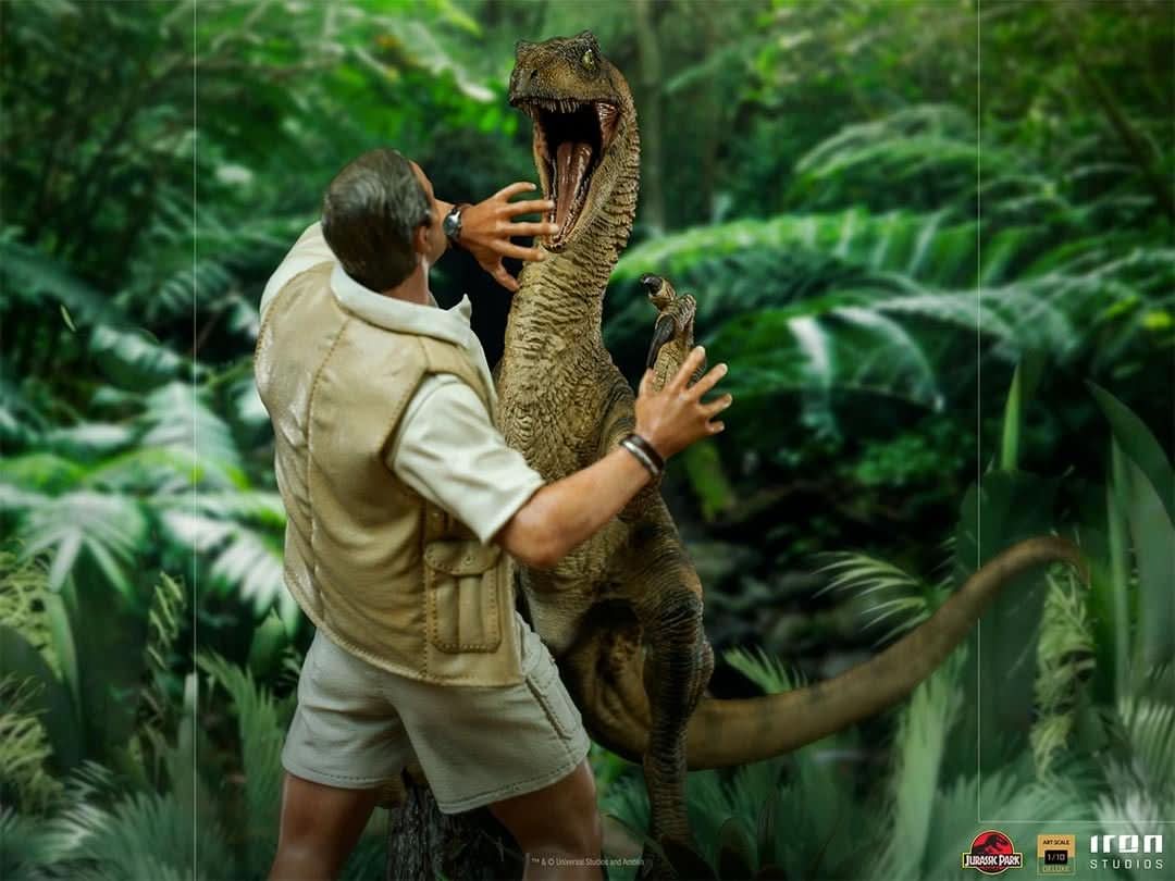 Statue Clever Girl - Jurassic Park - Art Scale 1/10