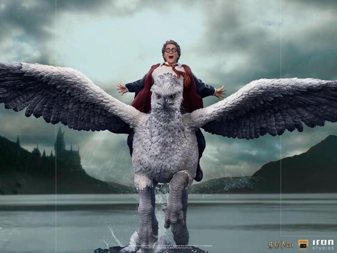Statue Harry Potter and Buckbeak - Harry Potter - Art Scale 1/10