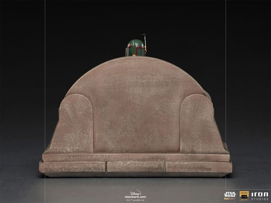 Statue Boba Fett on Throne - Star Wars: The Mandalorian - Art Scale 1/10