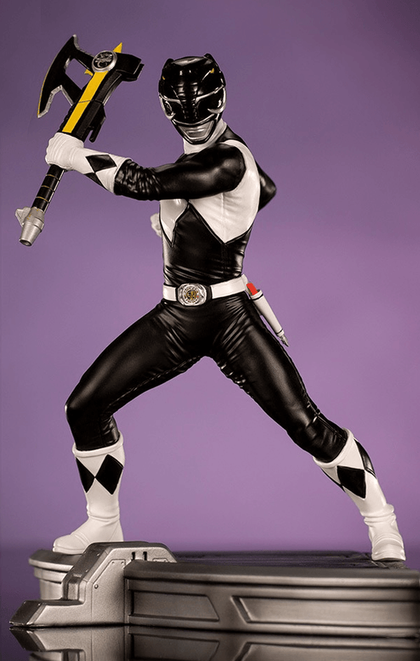 Black Ranger Statue - Mighty Morphin Power Rangers - BDS Art Scale 1/10