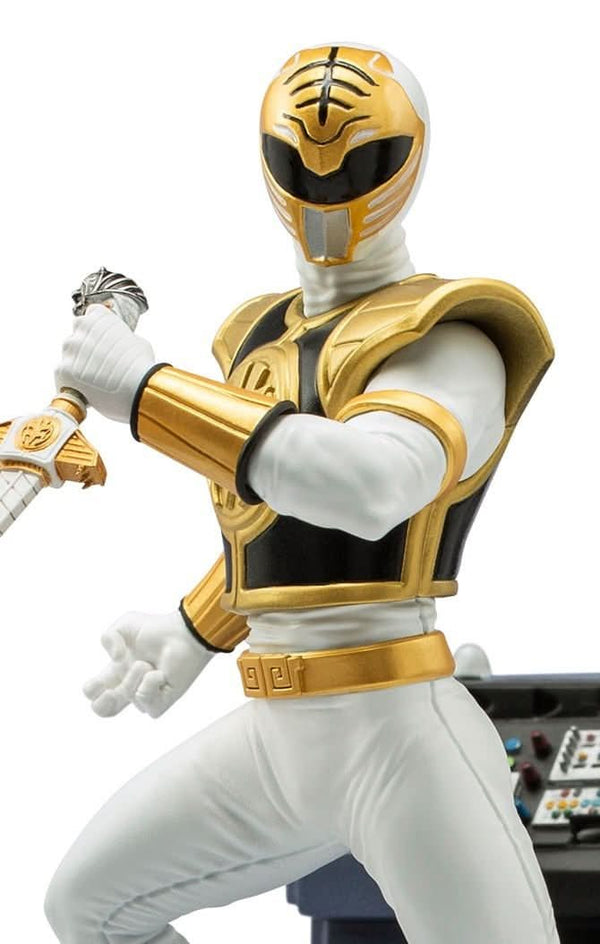 White Ranger Statue - Mighty Morphin Power Rangers - BDS Art Scale 1/10