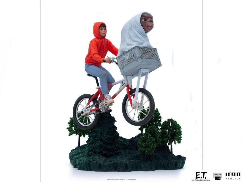 E.T. & Elliot Statue - E.T. The Extra-Terrestrial - Art Scale 1/10