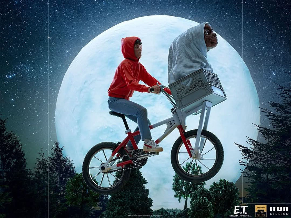 E.T. & Elliot Deluxe Statue - E.T. The Extra-Terrestrial - Art Scale 1/10