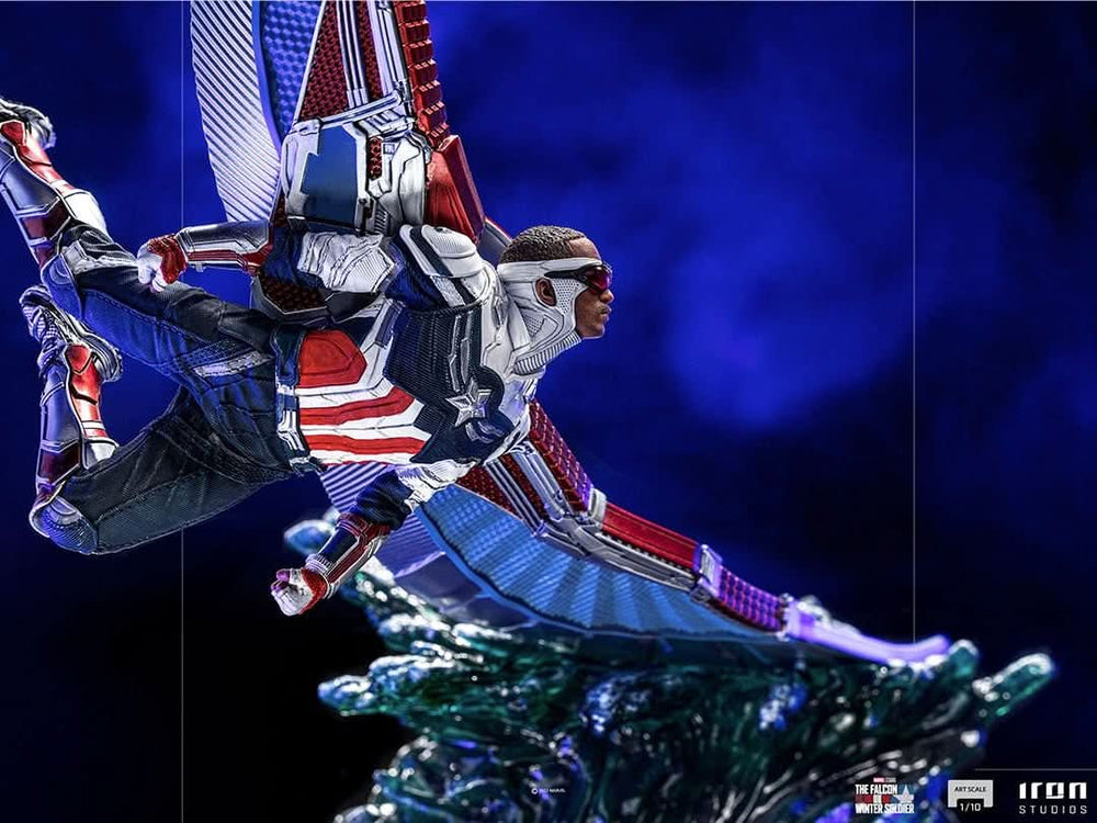 Statue Captain America Sam Wilson - The Falcon and the Winter Soldier - BDS 1/10 - Marvel