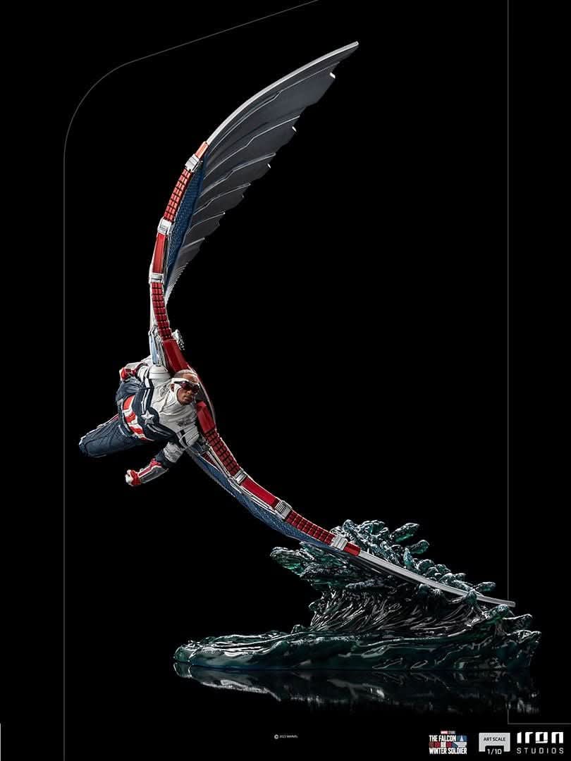 Statue Captain America Sam Wilson - The Falcon and the Winter Soldier - BDS Art Scale 1/10 - Avengers