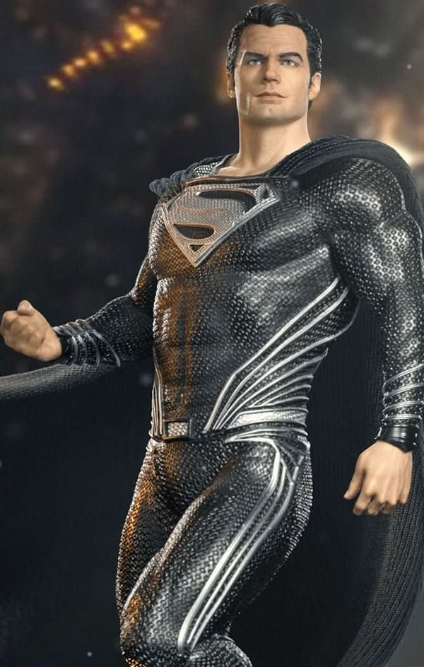 Statue Superman Black Suit - Zack Snyder's Justice League - Legacy Replica 1/4