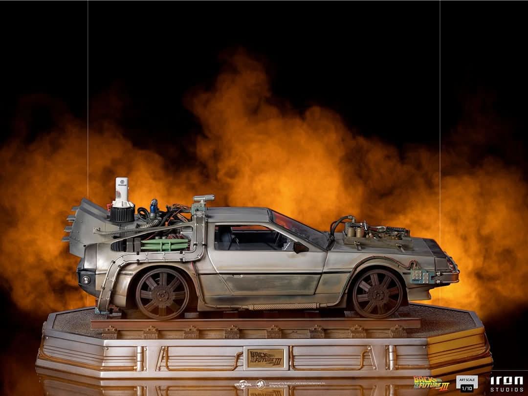Statue Delorean - Back to the Future III - Art Scale 1/10