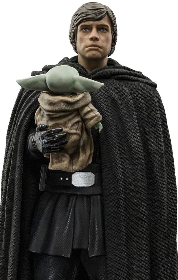 Statue Luke Skywalker and Grogu - Star Wars: The Mandalorian - Art Scale 1/10