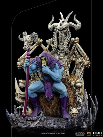 Statue Skeletor on Throne - Masters of the Universe - Art Scale 1/10
