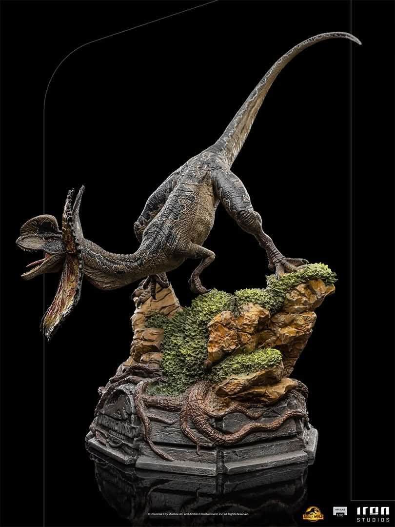 Statue Dilophosaurus - Jurassic World - Art Scale 1/10