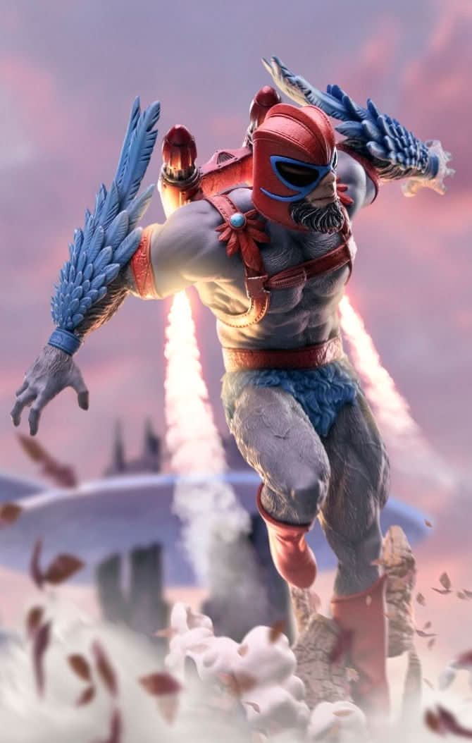 Statue Stratos - Masters of the Universe - BDS Art Scale 1/10
