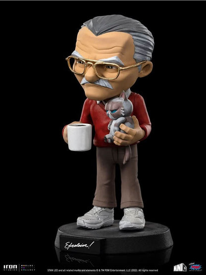 Figurine Stan Lee with Grumpy Cat - Pow - Mini Co. - Spider-Man