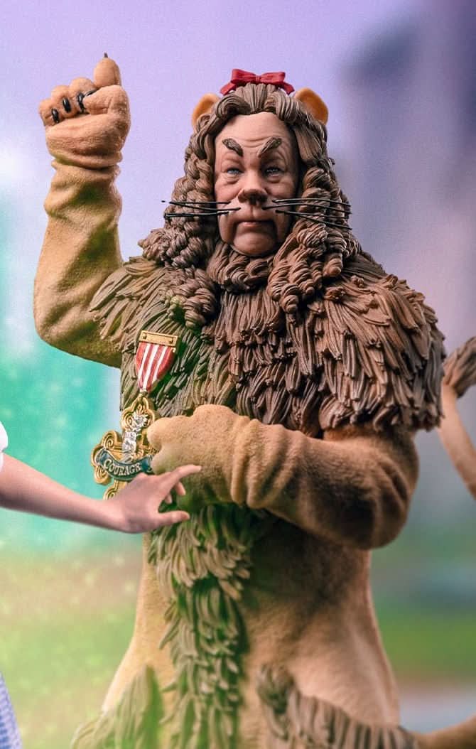 Statue Cowardly Lion Deluxe - The Wizard of Oz - Art Scale 1/10