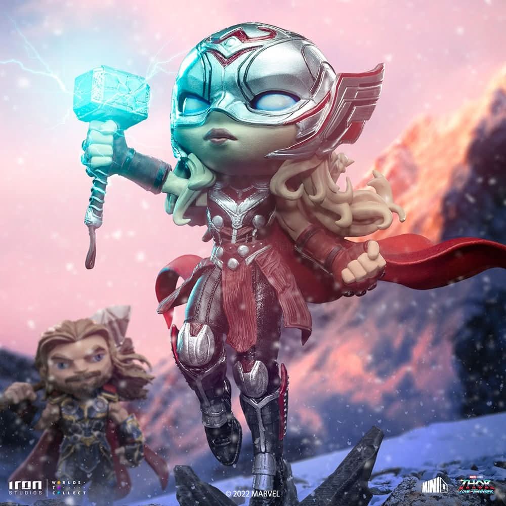 Figurine Mighty Thor Jane Foster - Thor: Love and Thunder - Mini Co. - Guardians of the Galaxy