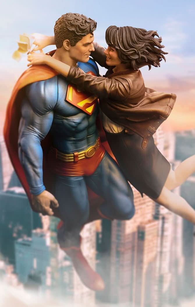 Statue Superman and Lois Lane - DC Comics - Diorama 1/6