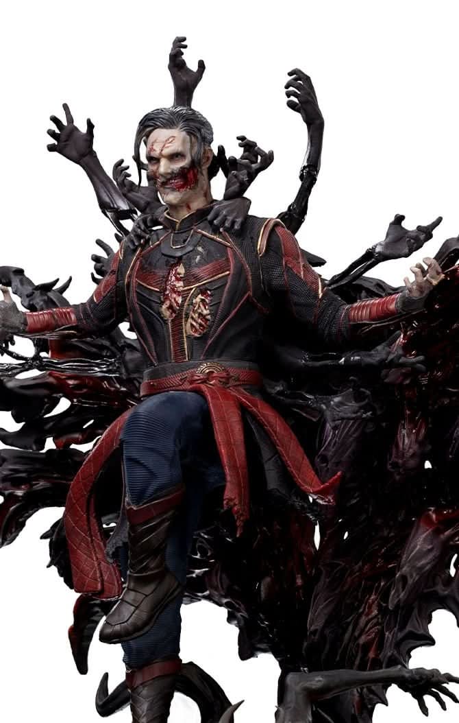 Statue Dead Defender Strange Deluxe - Doctor Strange In the Multiverse of Madness - Art Scale 1/10 - Marvel
