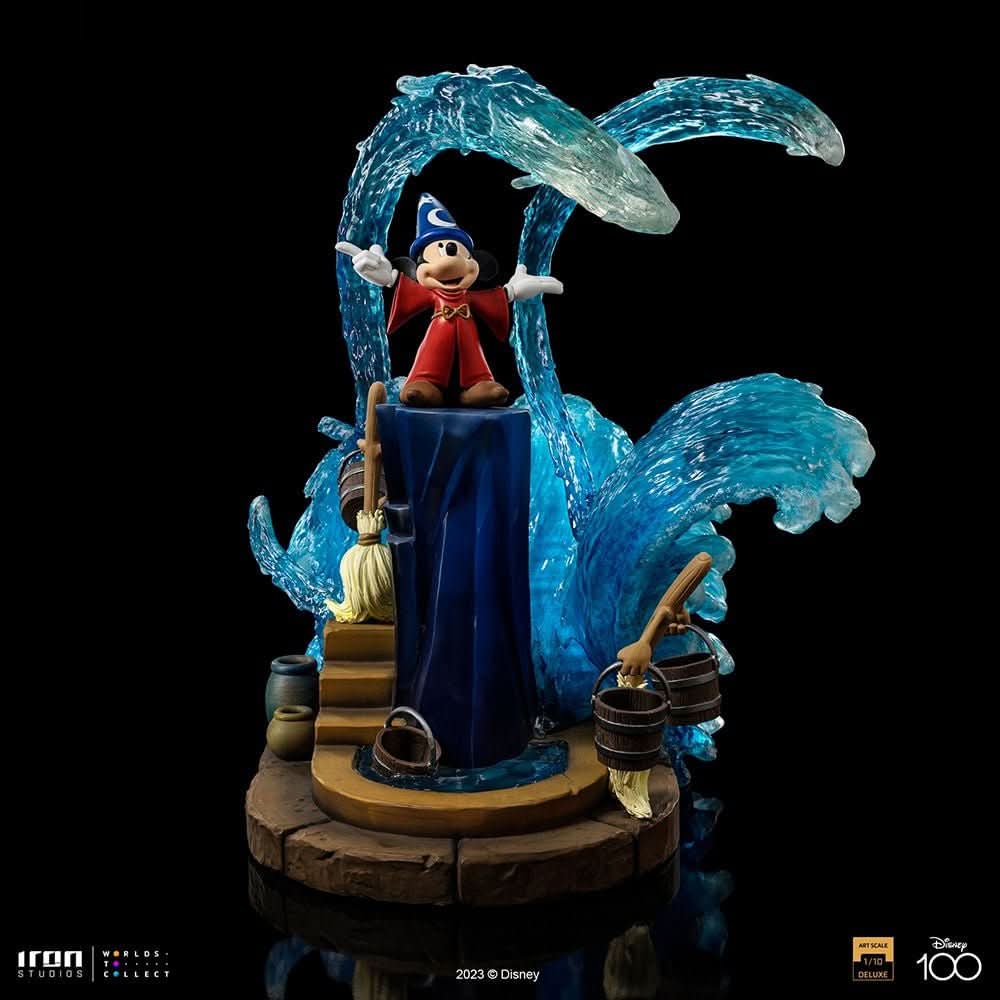 Statue Mickey Deluxe - Disney 100th - Fantasia - Art Scale 1/10 - Disney Classics
