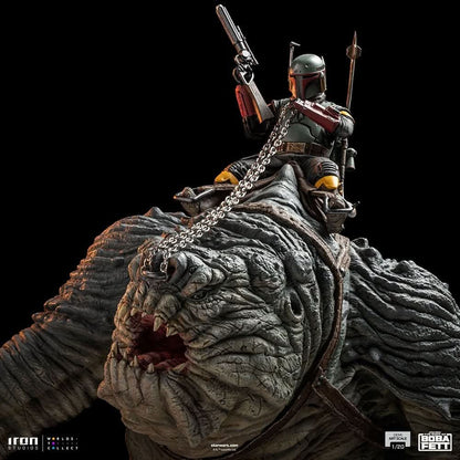 Statue Boba Fett and Rancor - Star Wars: The Book of Boba Fett - Demi Art Scale 1/20