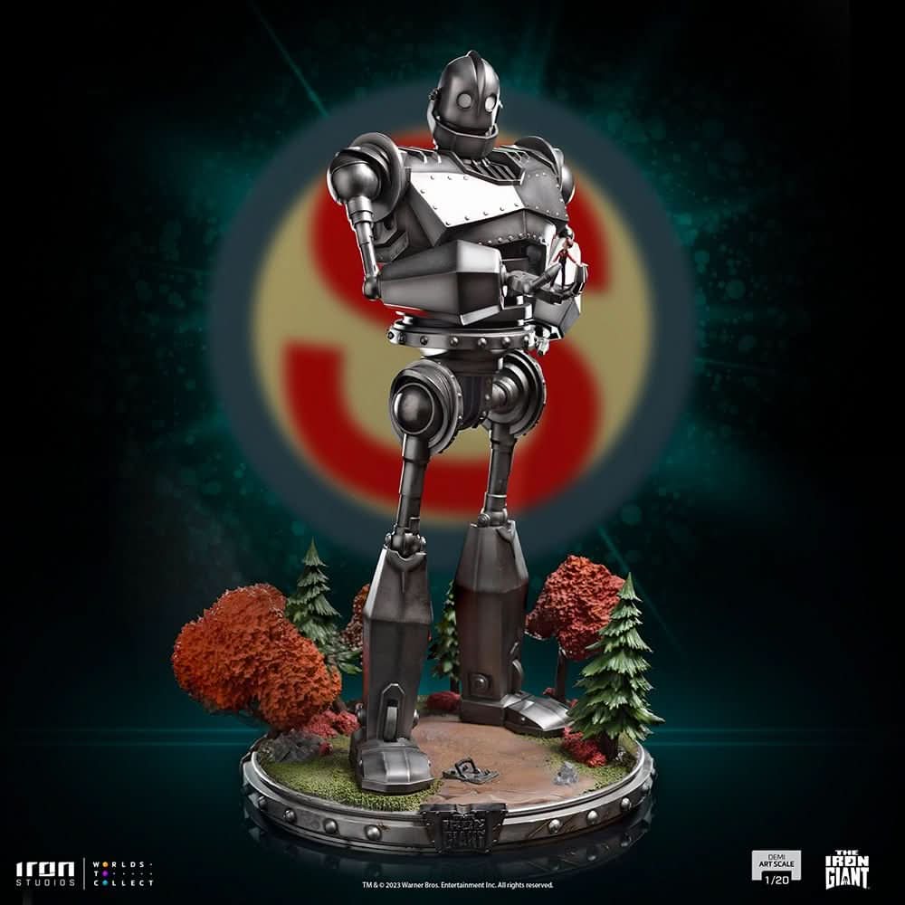 Statue Iron Giant and Hogarth Hughes - The Iron Giant - Demi Scale 1/20 - Alien