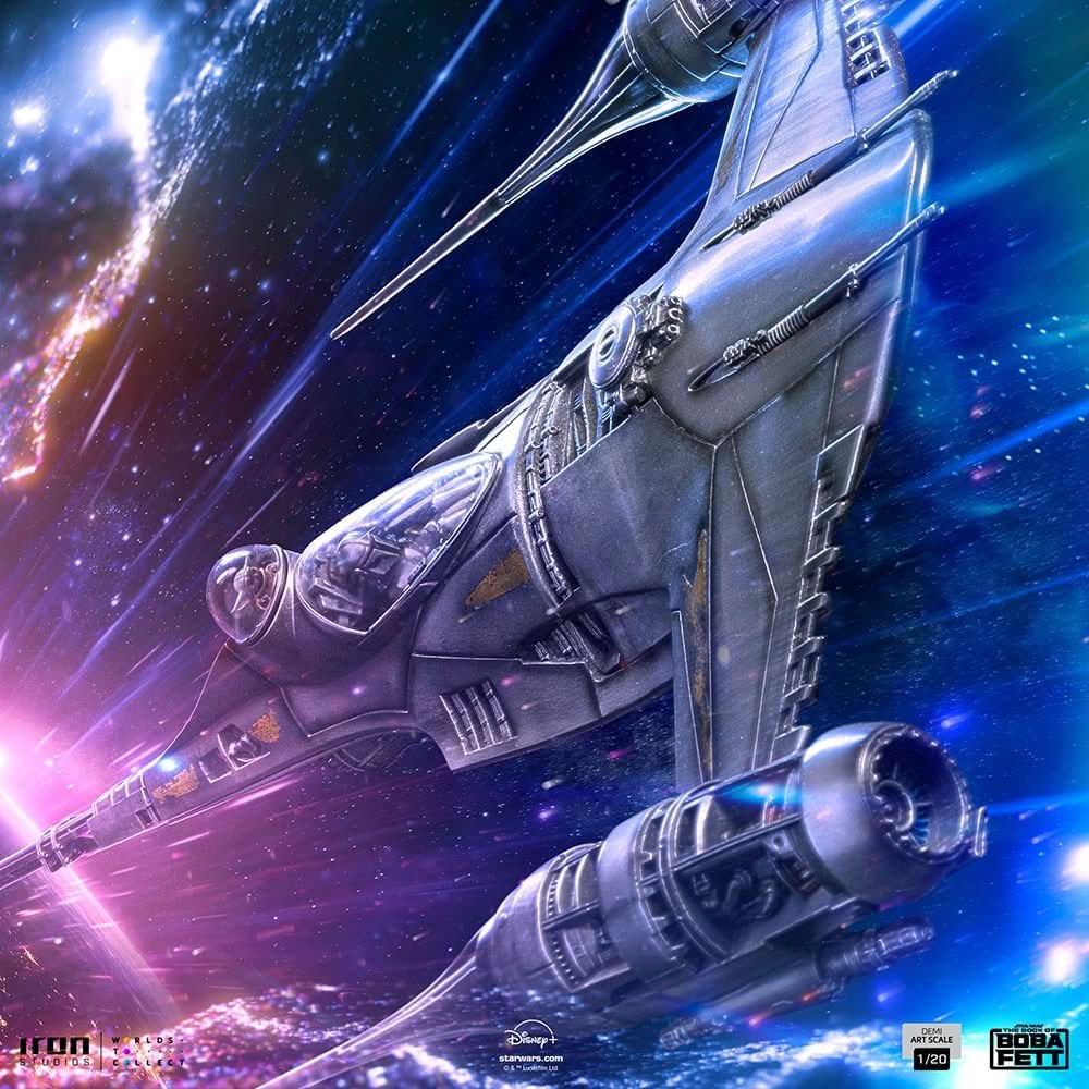 Statue Mando's N-1 Starfighter - Star Wars: The Book of Boba Fett - Demi Art Scale 1/20 - The Mandalorian