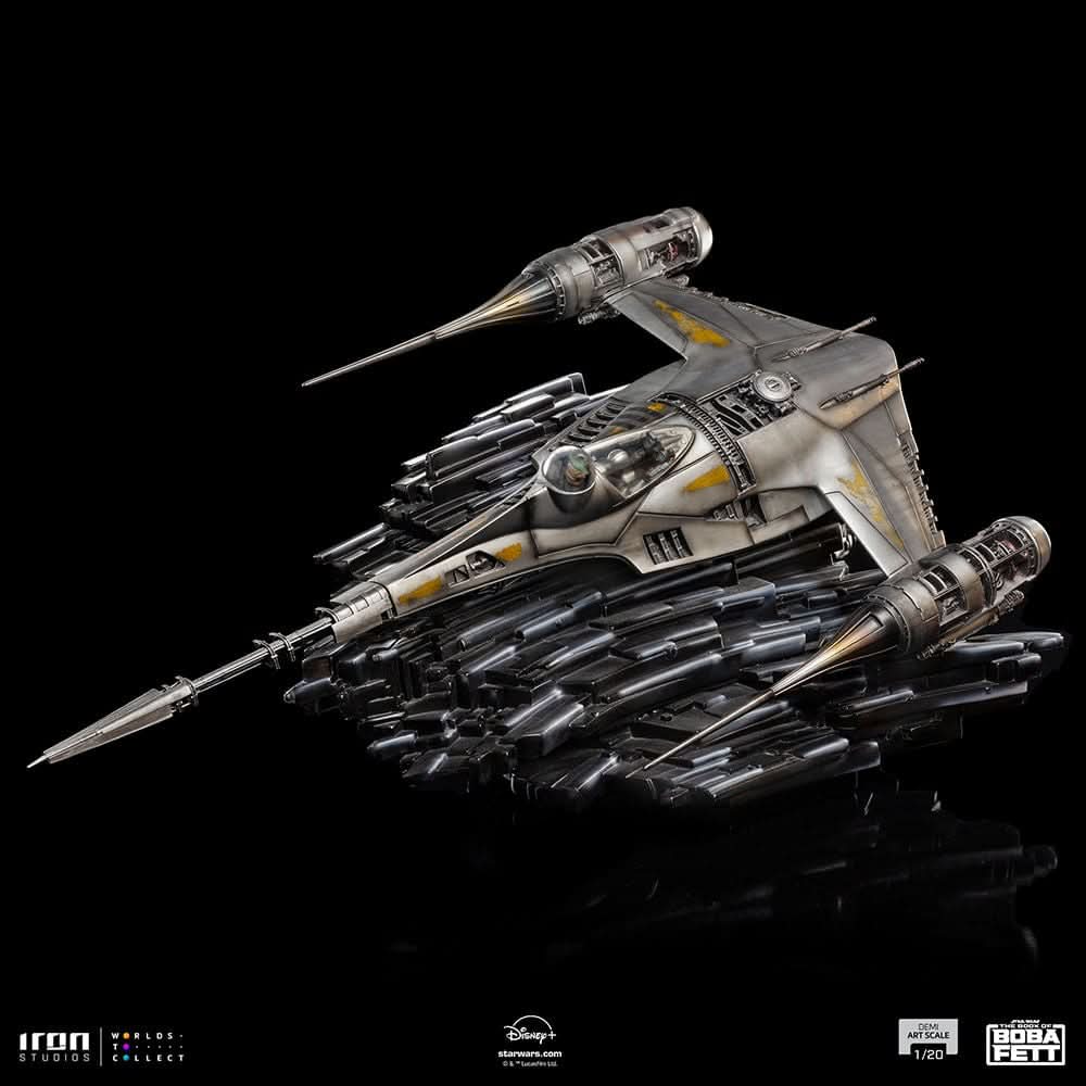 Statue Mando's N-1 Starfighter - Star Wars: The Book of Boba Fett - Demi Art Scale 1/20 - The Mandalorian