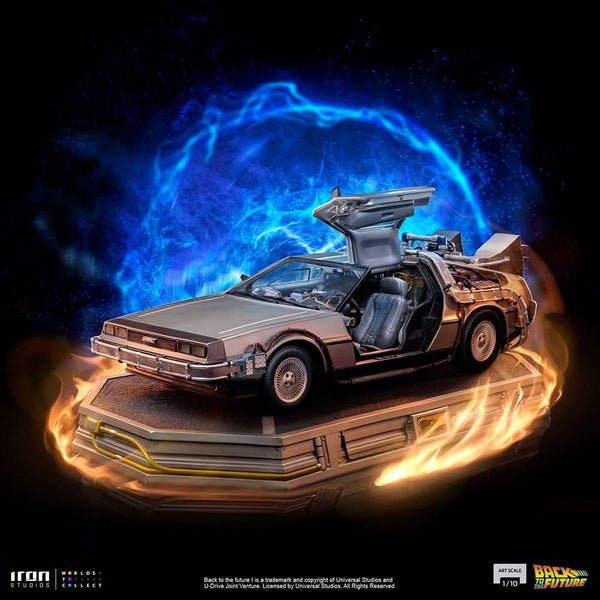Statue Delorean - Back to the Future - Art Scale 1/10