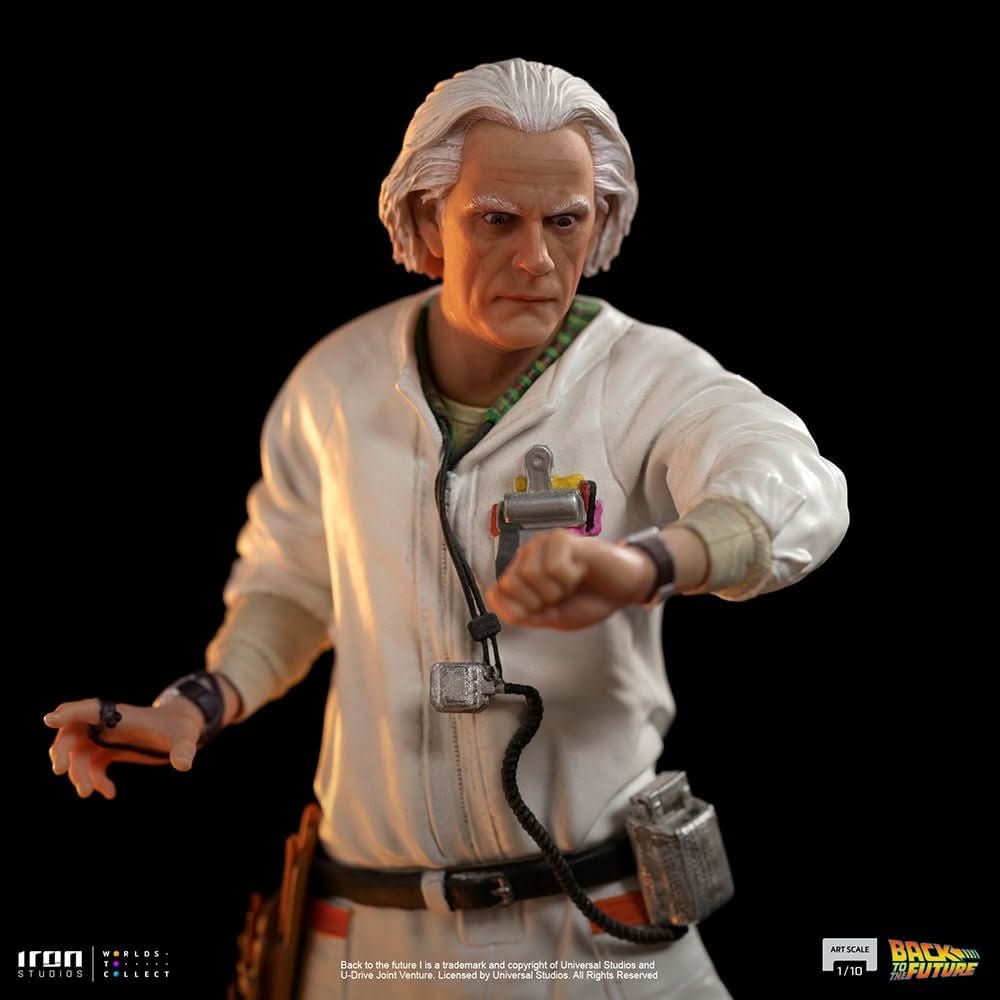 Statue Doc Brown - Back to the Future - Art Scale 1/10