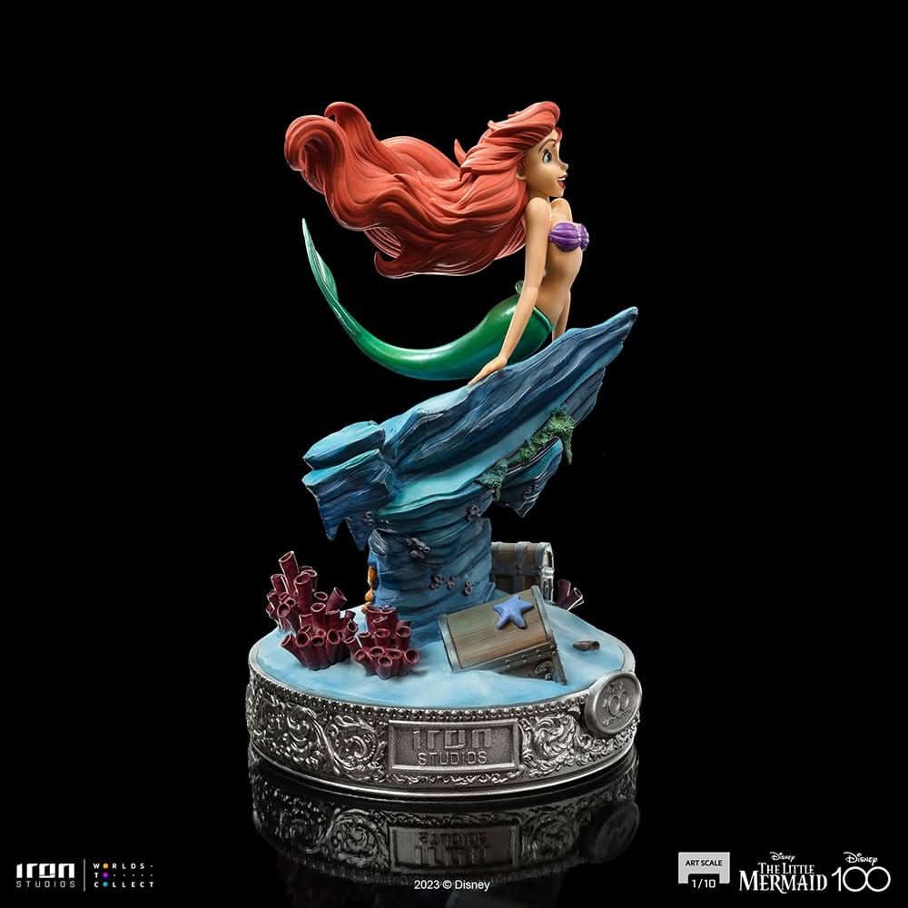 Statue Little Mermaid 100 Years Version - Disney 100th - Little Mermaid - Art Scale 1/10 - Disney Classics