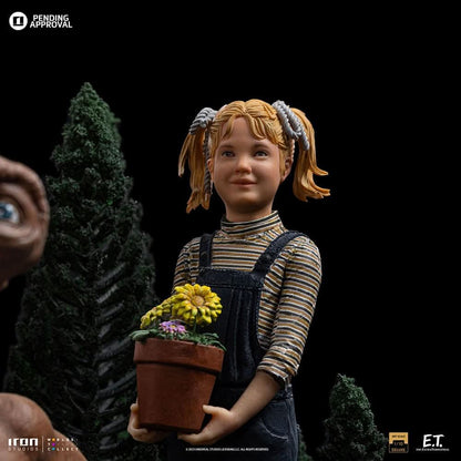 Statue E.T. Elliot and Gertie Deluxe - E.T. The Extra-Terrestrial - Art Scale 1/10
