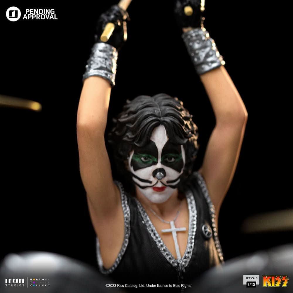 Statue Peter Criss "The Catman" - KISS - Art Scale 1/10