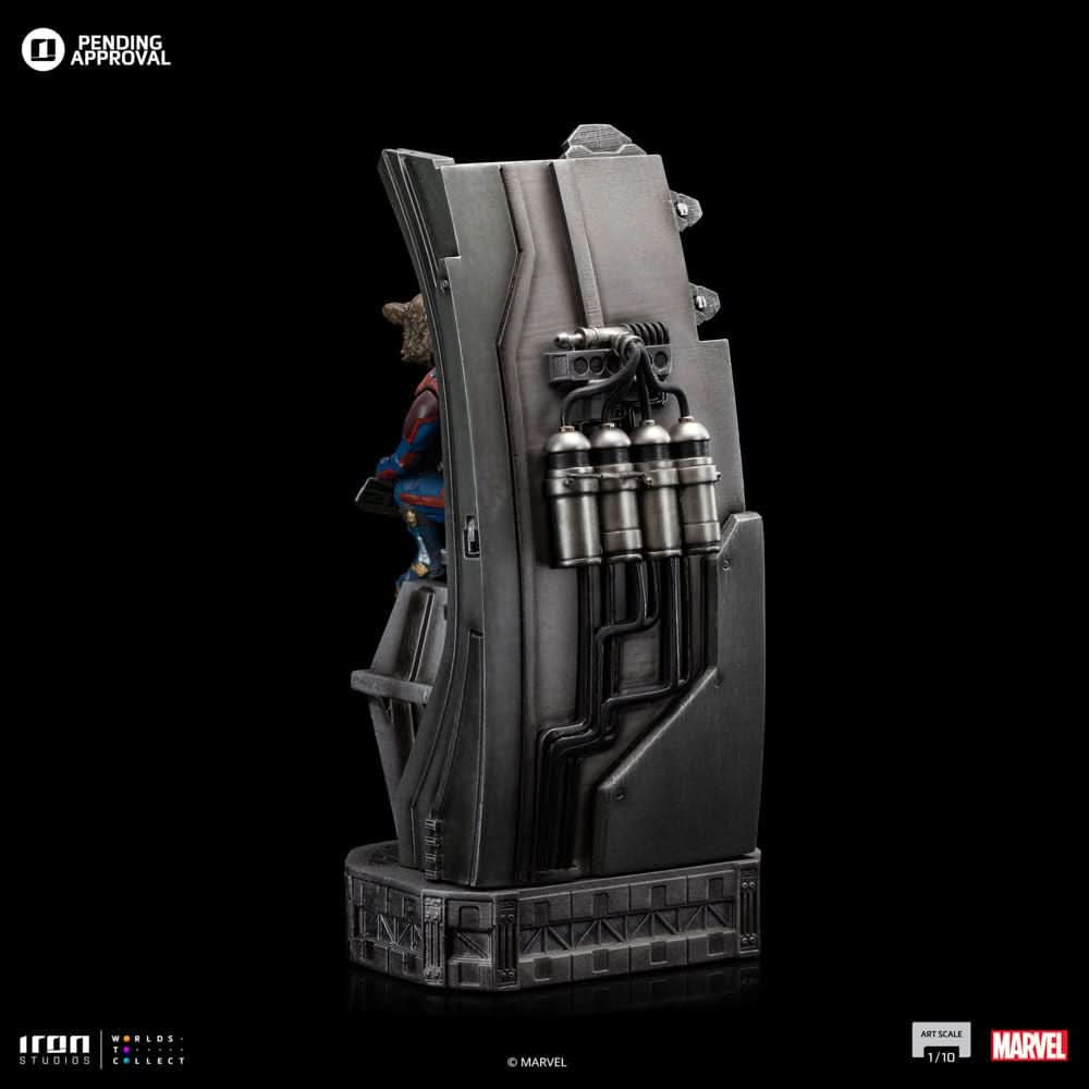 Rocket Raccoon Statue - Guardians of the Galaxy 3 - Art Scale 1/10 - Iron Studios