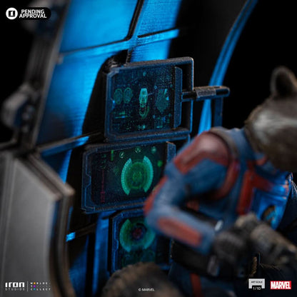 Rocket Raccoon Statue - Guardians of the Galaxy 3 - Art Scale 1/10 - Iron Studios
