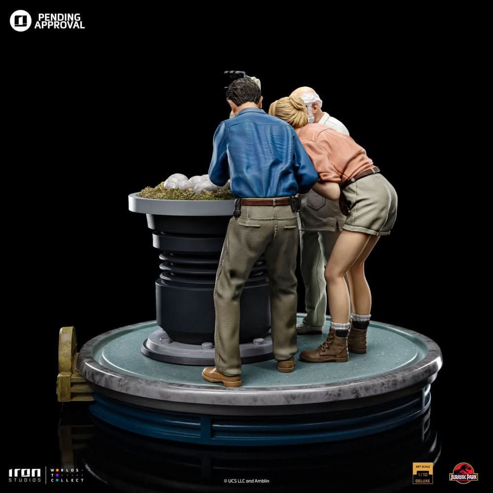 Statue Dino Hatching Deluxe - Jurassic Park - Art Scale 1/10