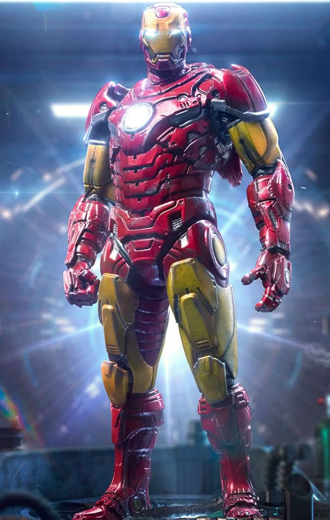 Statue Iron Man Unleashed - Marvel Comics - Art Scale 1/10