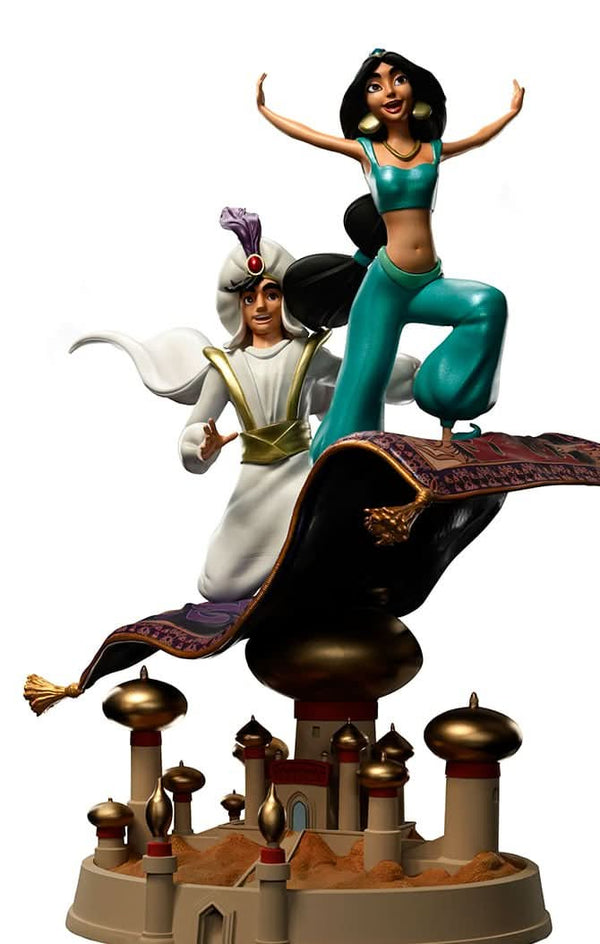 Statue Aladdin and Jasmine - Disney 100th - Art Scale 1/10
