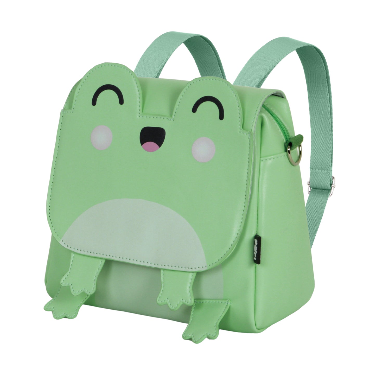 Sac-Sac à Dos Kawaii Oh My Pop! « Froggy » – Turquoise