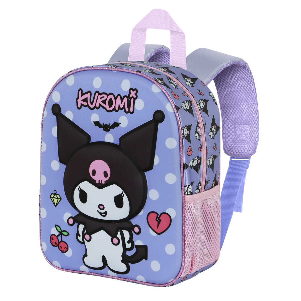 Sac à Dos 3D Elite Hello Kitty « Kuromi Rebel »