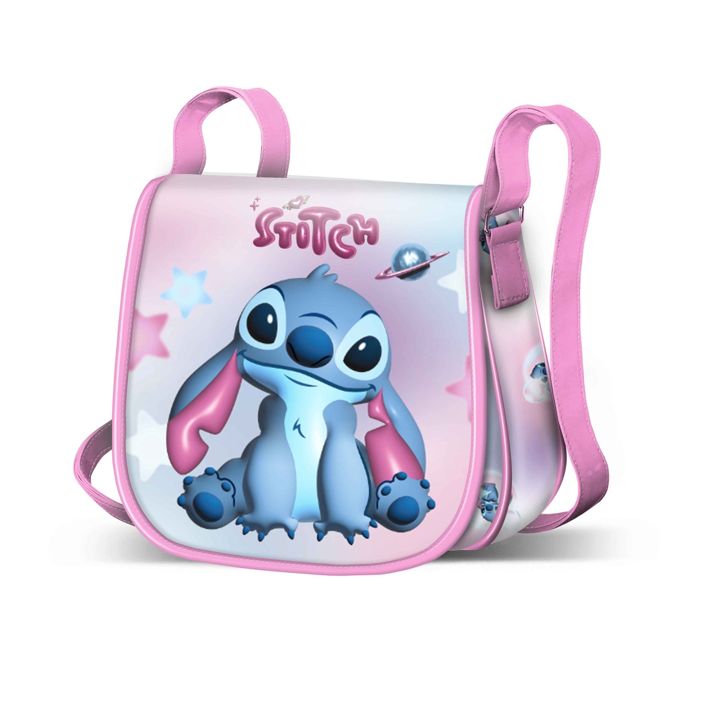 Sac à Bandoulière Muffin Mini Disney Lilo & Stitch « Cosmic » – Rose