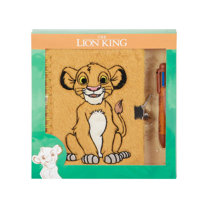 Coffret Journal + Stylo 6 Couleurs Disney Le Roi Lion « Sit » – Jaune