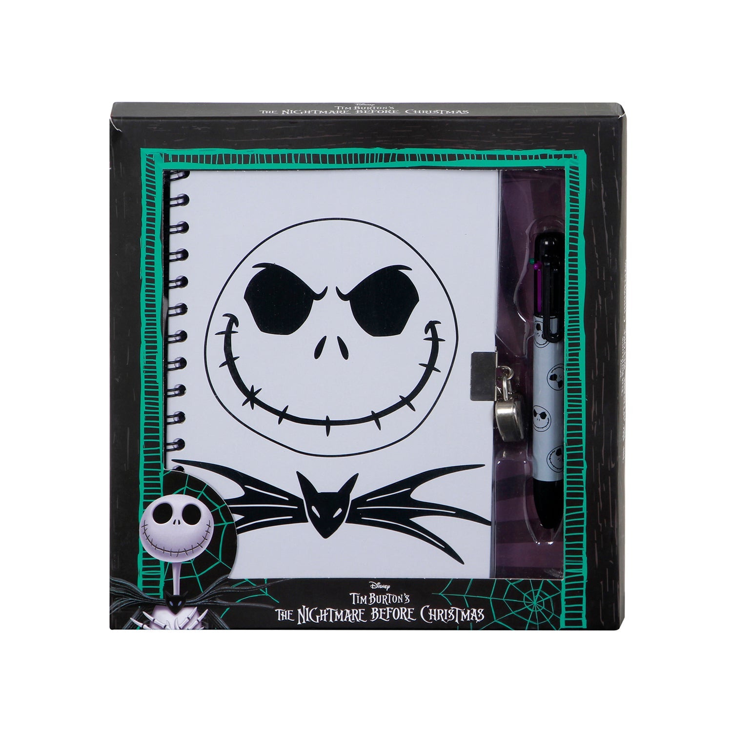 Coffret Journal + Stylo 6 Couleurs Disney « Jack » – Lilas