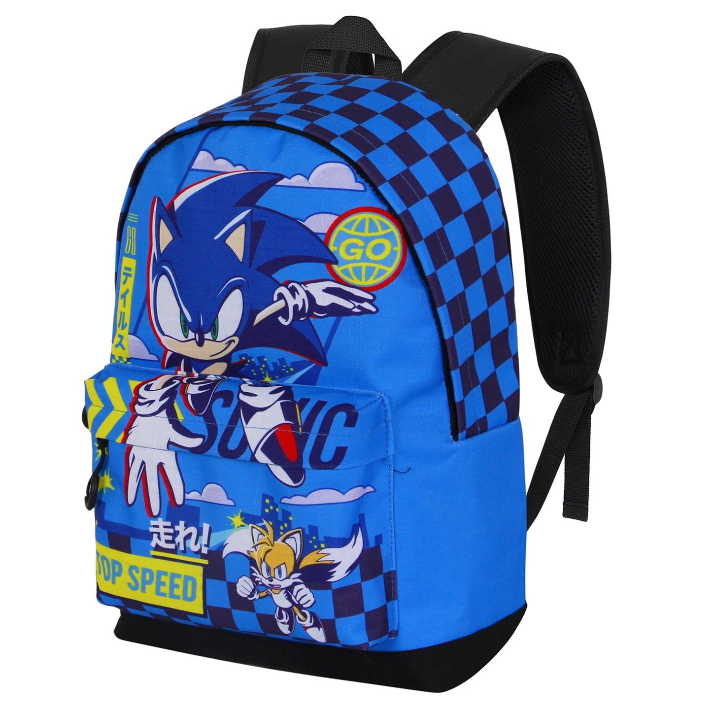 Sac à Dos HS FAN 3.0 Sonic the Hedgehog « Go » – Bleu