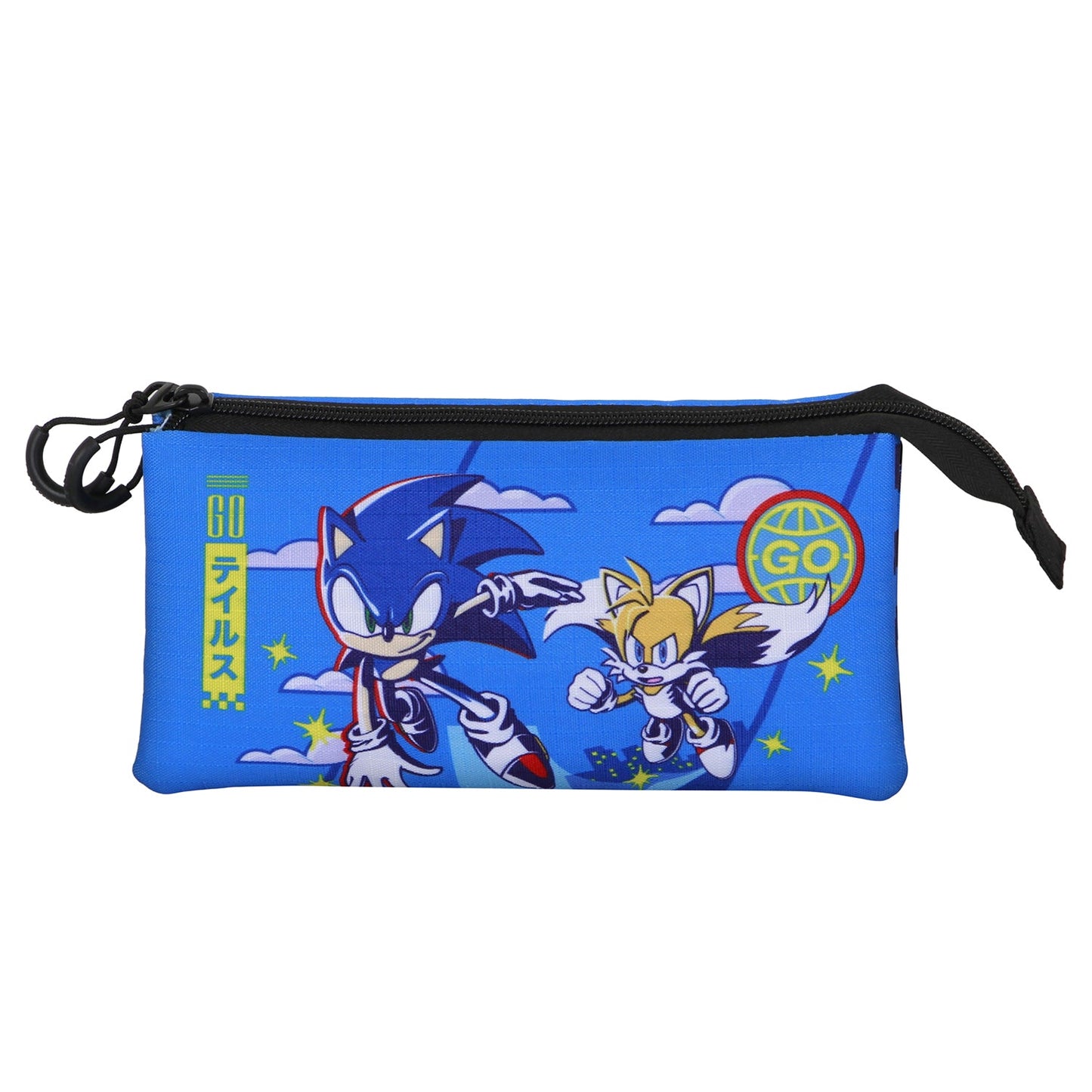 Trousse Triple Sonic the Hedgehog « Go »